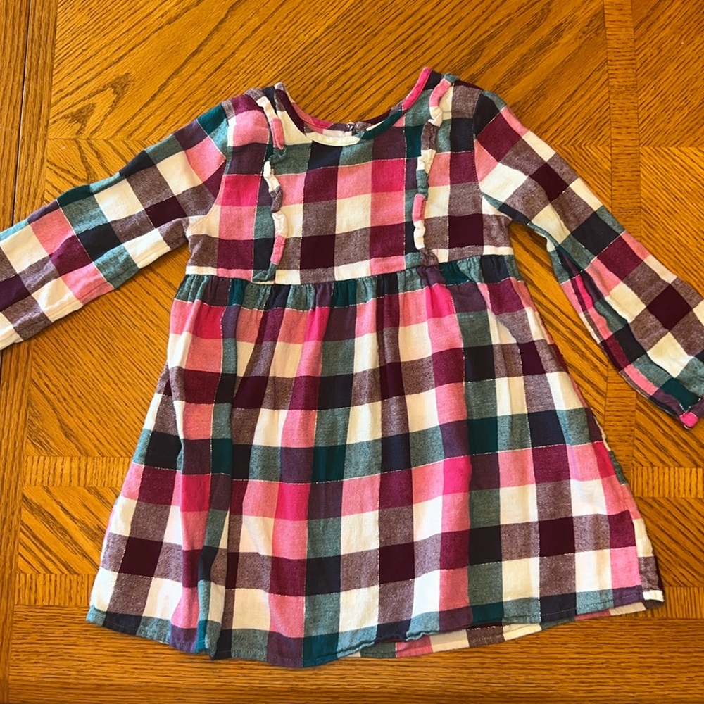 Jumping Beans girl 4T plaid dress